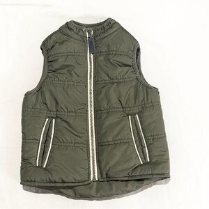 Carter's Boys size 24 months Green Puffer Vest